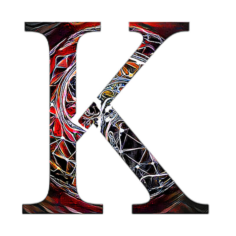 k
