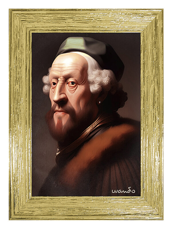 Rembrandt by wando